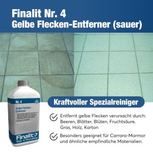 Finalit Nr. 4 Gelbe Flecken-Entferner (sauer)