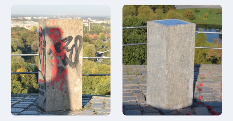 Graffiti-Lackentferner