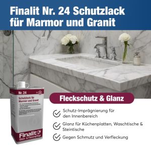 Finalit Nr. 24 Schutzlack für Marmor und Granit