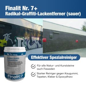 Finalit Nr. 7+ Radikal-Graffiti-Lackentferner (sauer)