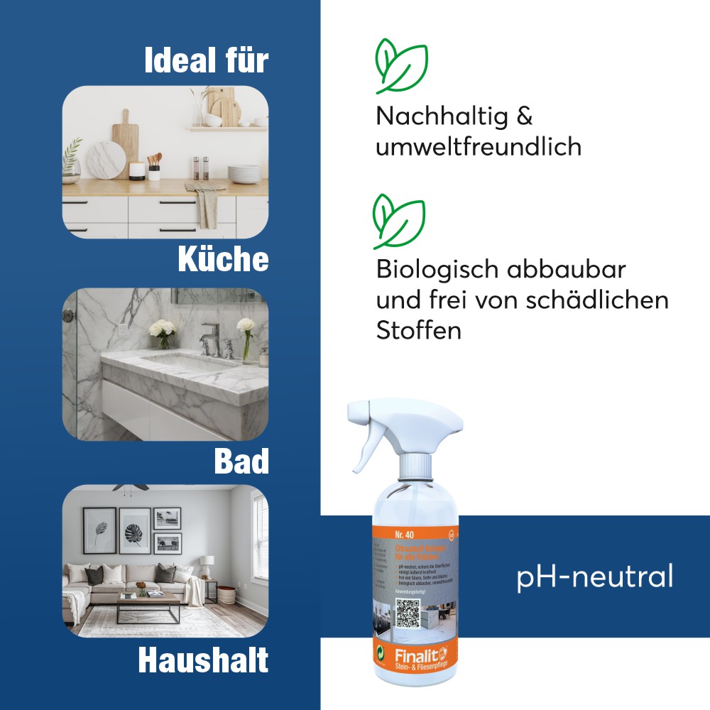 Finalit Nr. 40 Citrusduft Reiniger Sprühflasche (ph-neutral)