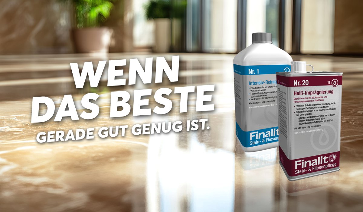 Finalit Steinreiniger Reinigungsmittel für Natursteine, Fliesen & Kunststeine
